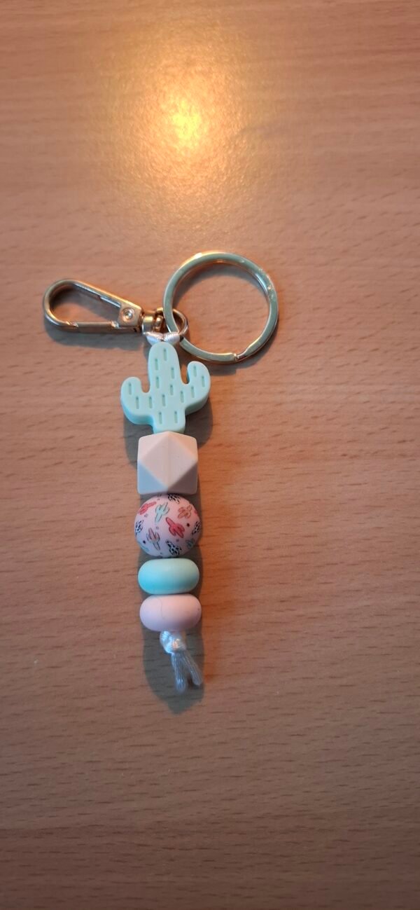 sleutelhanger met waxkoord