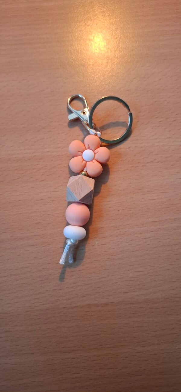 sleutelhanger met waxkoord